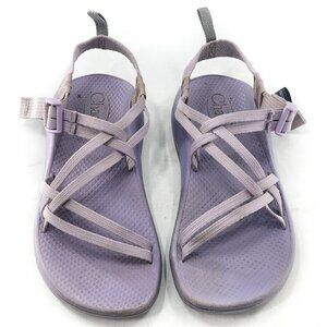 CHACO ZX1 EcoTread Lavender Frost Purple Double Strap Sport Sandals